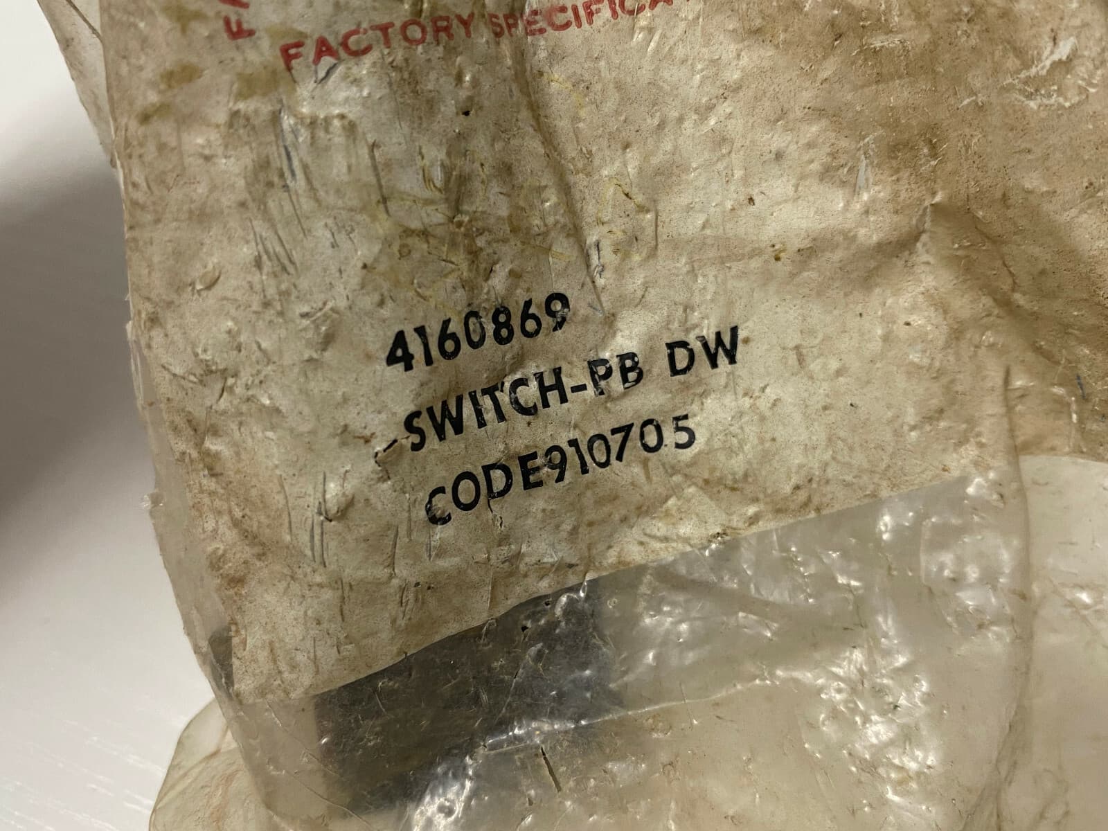 Genuine OEM Whirlpool Switch 4160869 — thumbnail 5