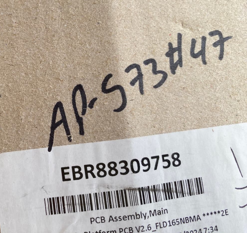 New Genuine OEM LG Main Power Control Board Ass LRMDC2306D/01 EBR88309758 — thumbnail 4