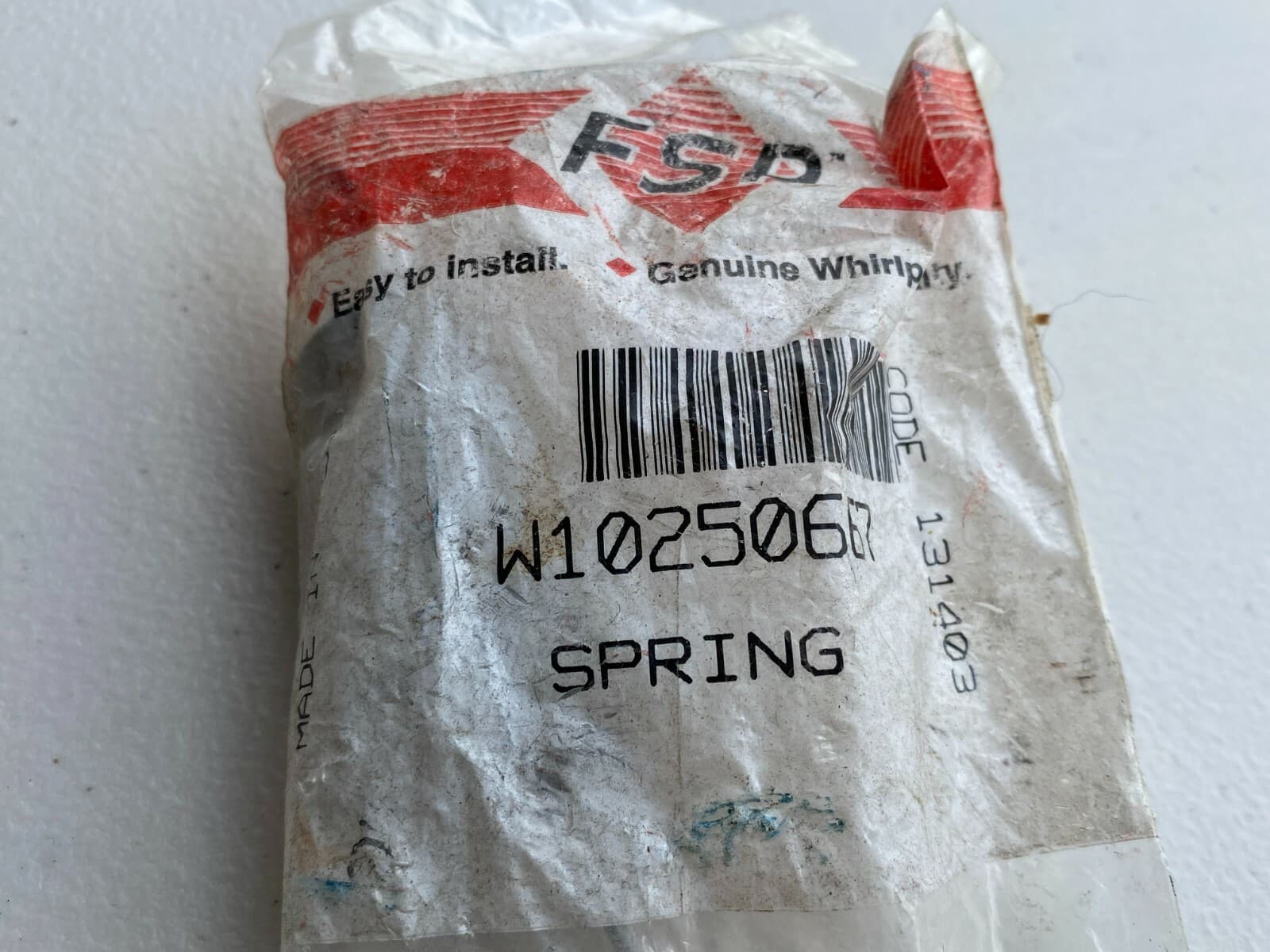NEW Genuine OEM Whirlpool Suspension Spring W10250667 — thumbnail 3