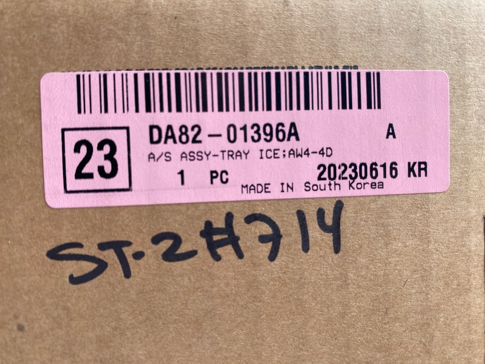 DA82-01396A OEM Samsung Refrigerator Ice Bucket Assembly New Genuine — thumbnail 5