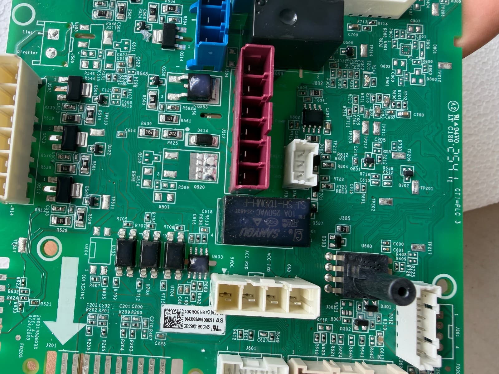 WH22X37840  GE Washing Machine Control Board New OEM  Genuine — thumbnail 6