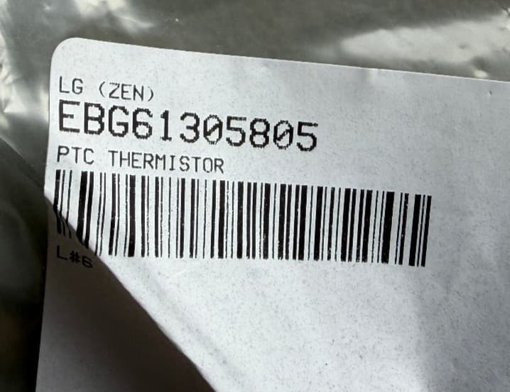 EBG61305805 LG Range Oven Temperature Sensor OEM New Genuine — thumbnail 2