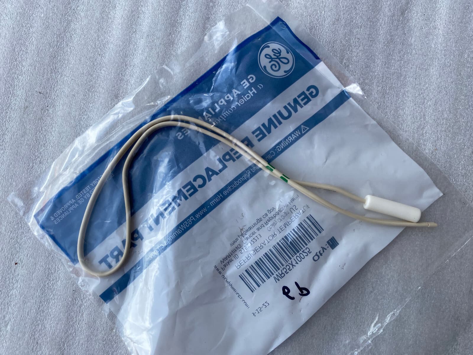 WR55X10025  New Genuine GE Refrigerator Temperature Sensor — thumbnail 13