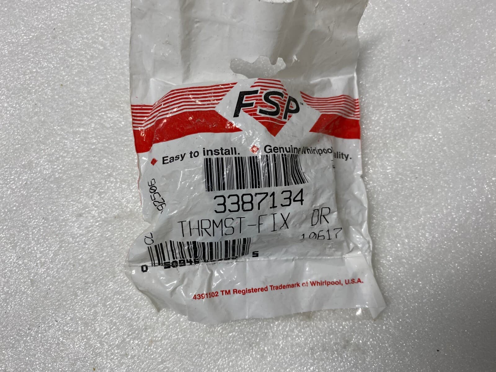 New Genuine OEM Whirlpool  Dryer Cycling Thermostat  3387134 — thumbnail 10
