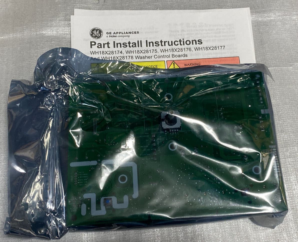 NEW Genuine OEM GE Washer Main Control Board  WH18X28174 — thumbnail 2