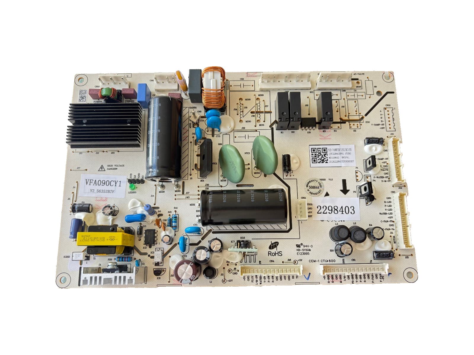 K2298403 OEM Hisense Refrigerator Main Control Board HRF266N6CSE New Genuine