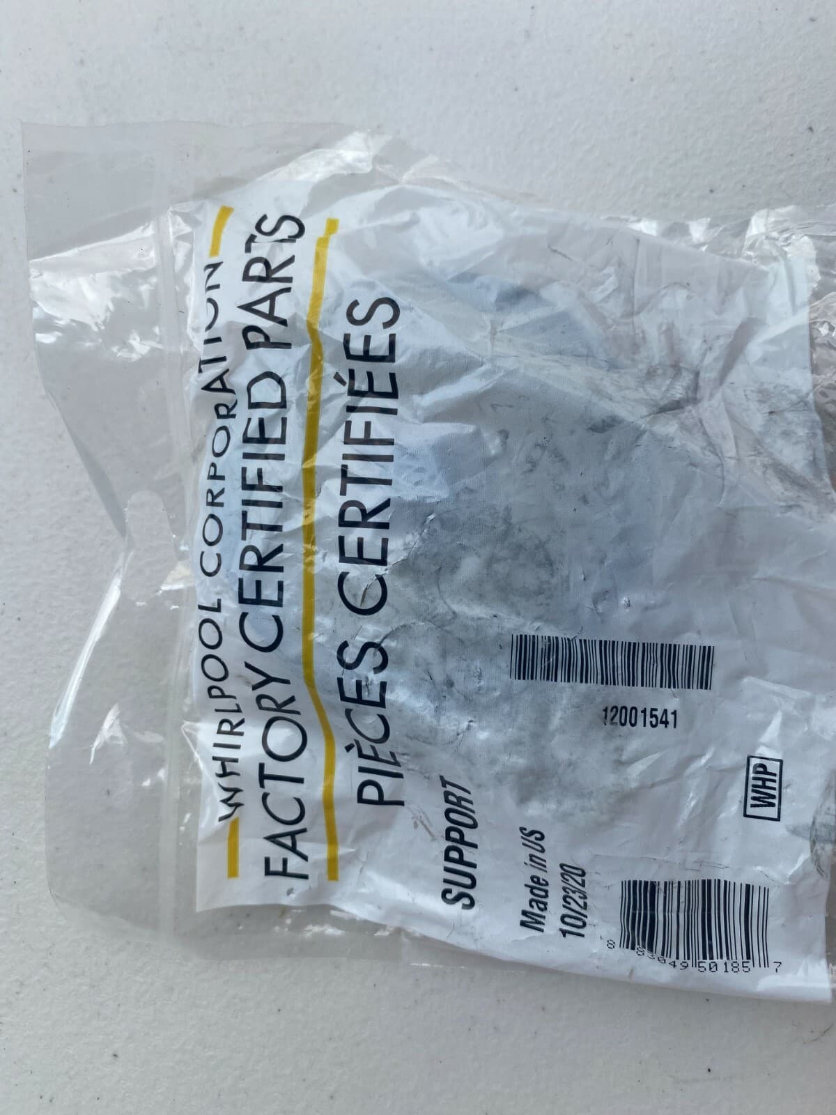 NEW Genuine OEM  Whirlpool Dryer Drum Support Roller MDG6800AW 12001541 — thumbnail 11