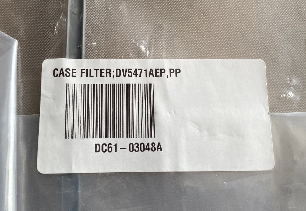 New Genuine OEM Samsung Dryer Case Filter DV400EWHDWR/AA-0000  DC61-03048A — thumbnail 3