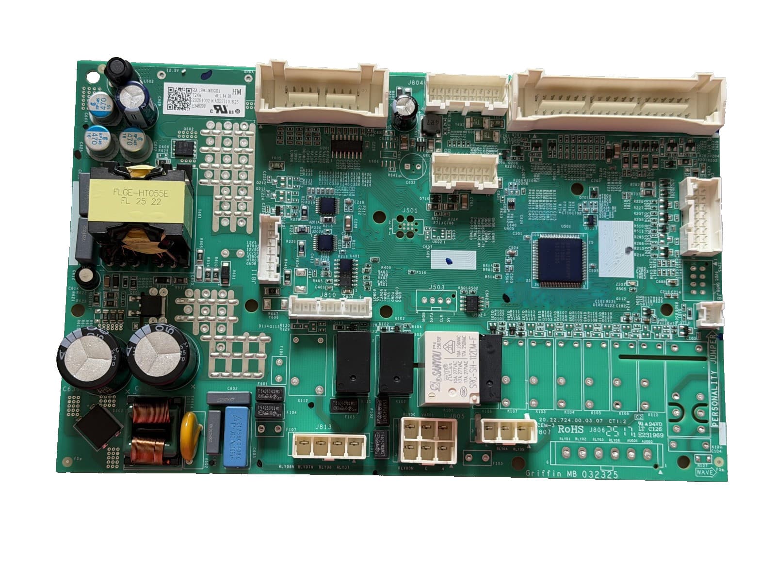 WR55X48792  GE Refrigerator Main Control Board OEM New Genuine