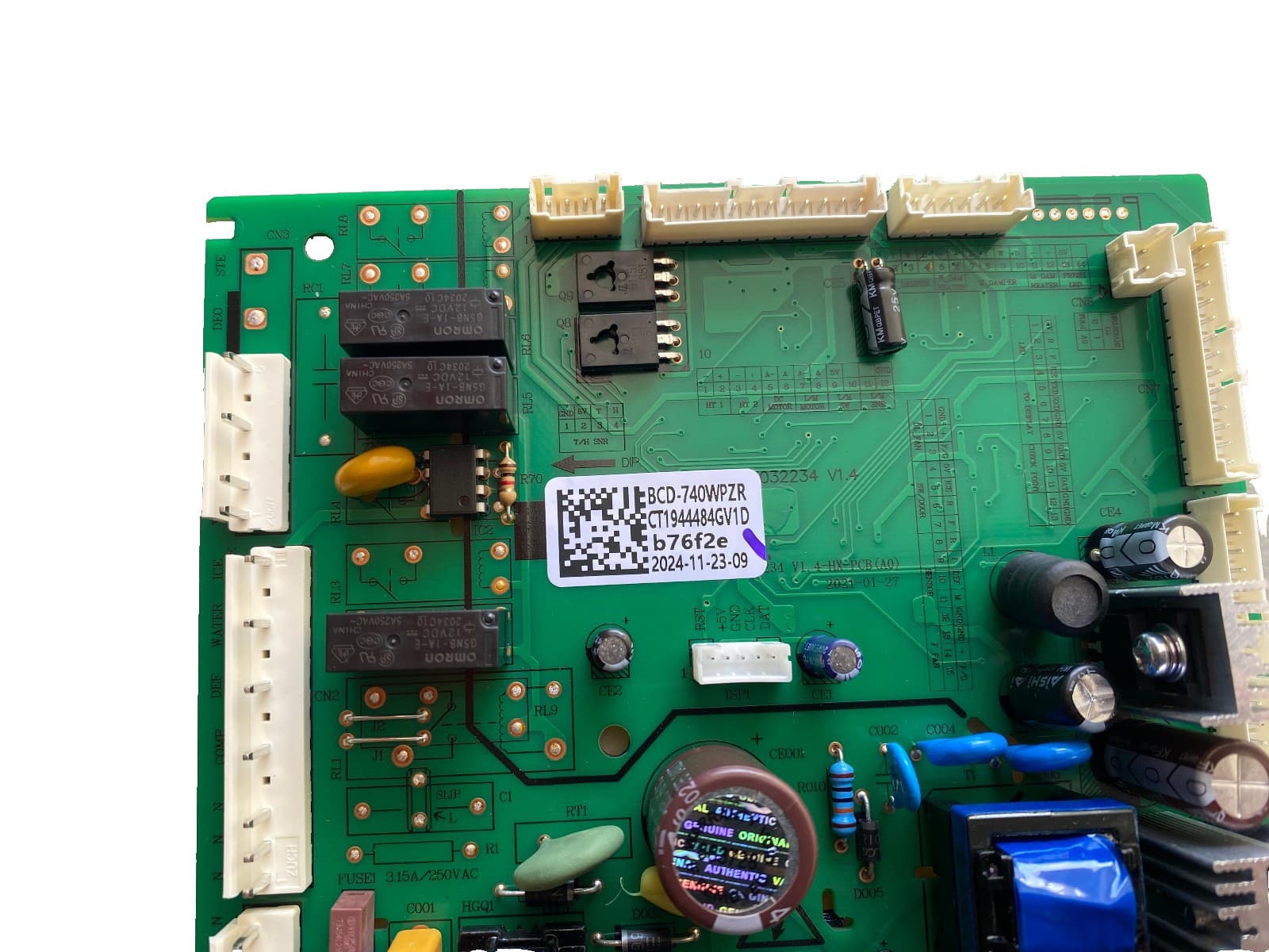 K1944484 OEM Hisense Refrigerator Main Control Board New Genuine — thumbnail 6