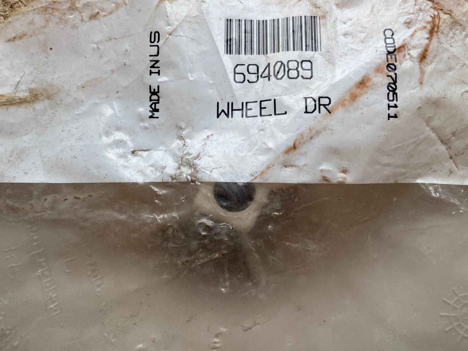 WP694089 OEM  Whirlpool Dryer Blower Wheel  New Genuine — thumbnail 6