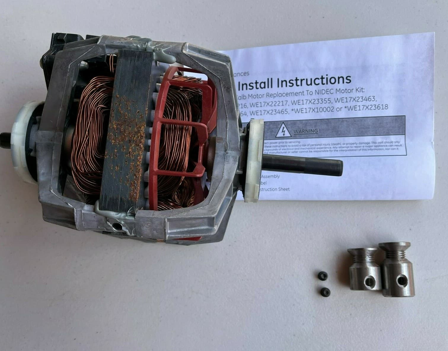 Genuine OEM GE Dryer Motor Kit DBXR453EV0WW  WE17X10010 — thumbnail 2