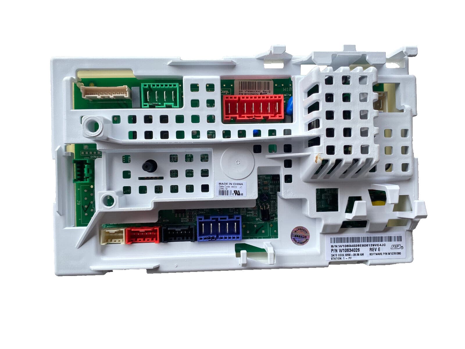 New Genuine OEM Whirlpool Washer Control Board W10634026