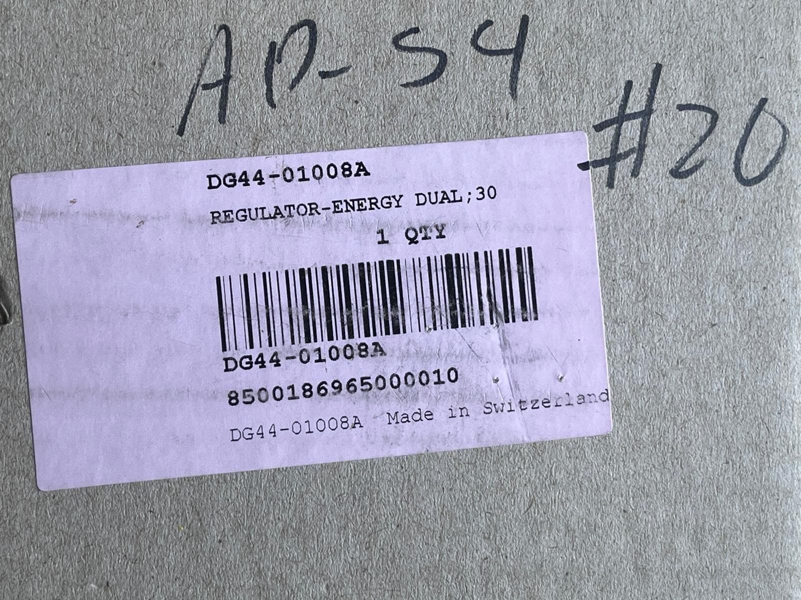 New Genuine OEM  Samsung Range Dual Energy Regulator  DG44-01008A — thumbnail 3