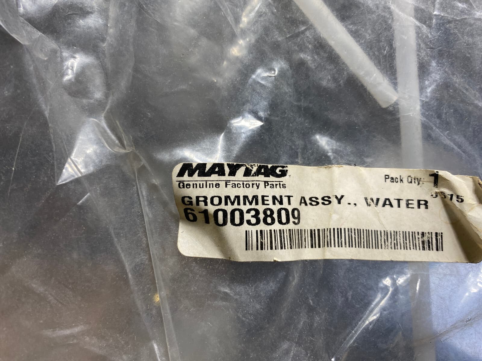 New Genuine OEM Maytag Refrigerator Gromment Assy Water 61003809 — thumbnail 2