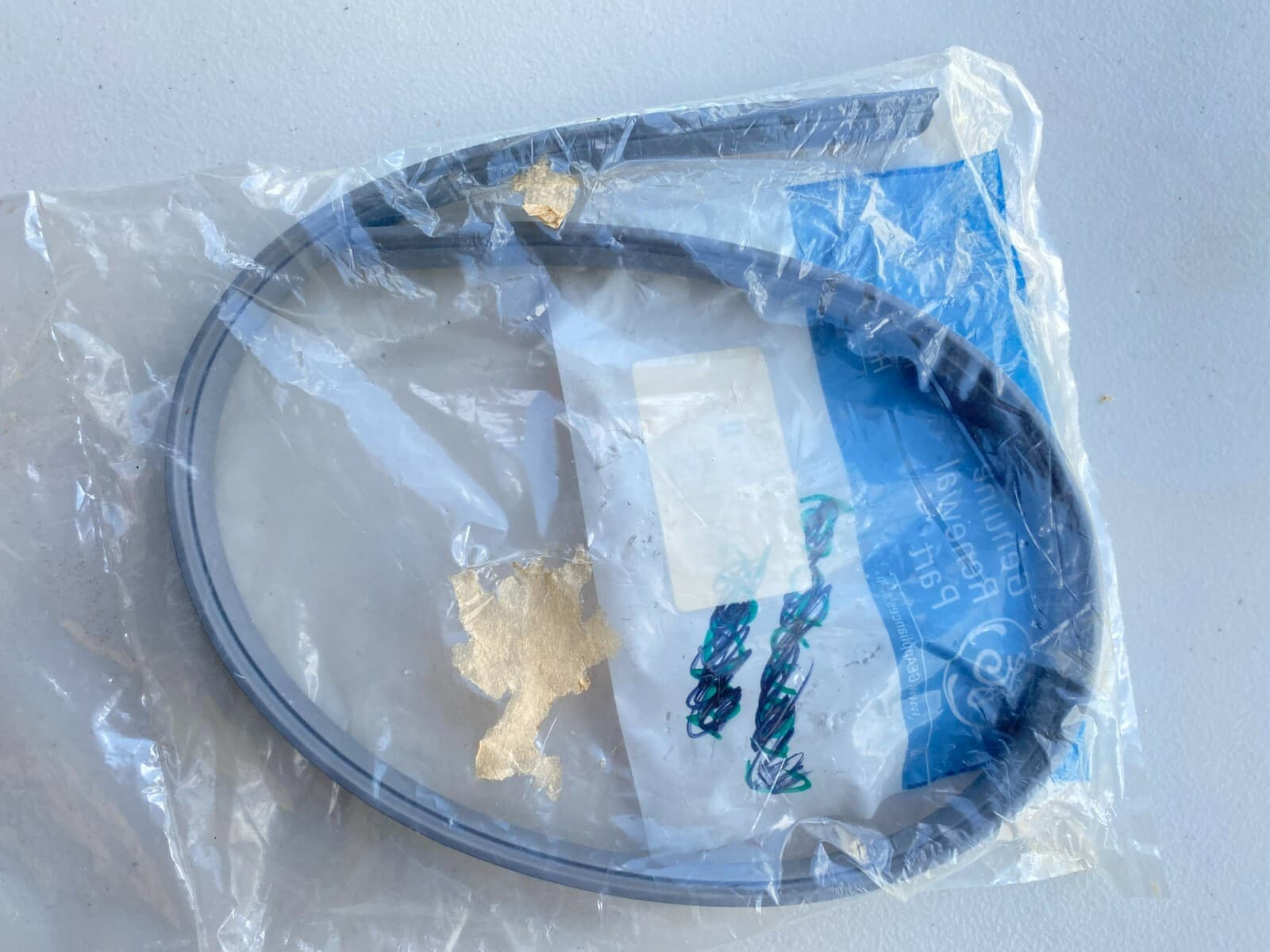 Genuine OEM GE Refrigerator Handle Soft Touch Insert WR12X10561