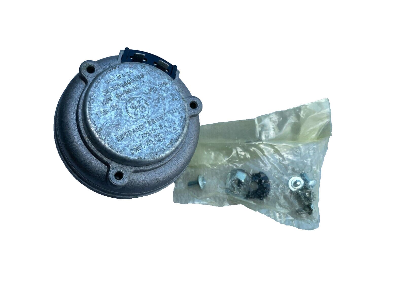 New Genuine GE Refrigerator Condenser Fan Motor WR60X177 — thumbnail 2