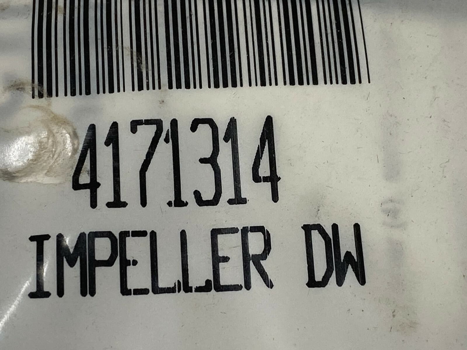 Genuine OEM Whirlpool Drain Impeller Kit 4171314 — thumbnail 4