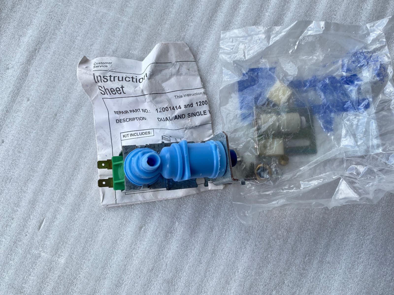 Genuine  MAYTAG Water Valve Single 12001415 — thumbnail 3
