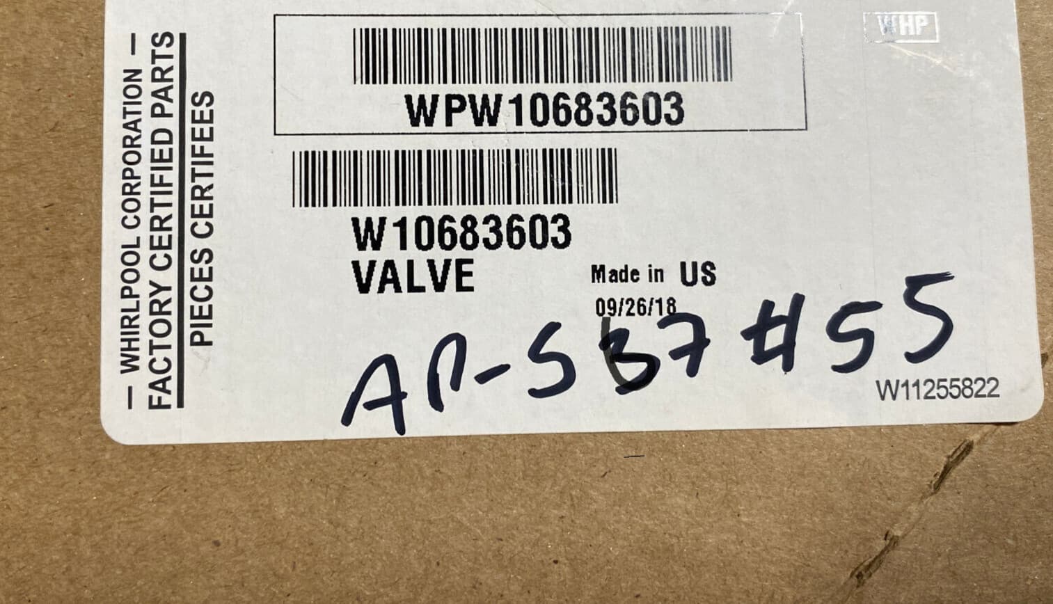 New OEM Genuine  Whirlpool Washer Water Valve W10683603 — thumbnail 6