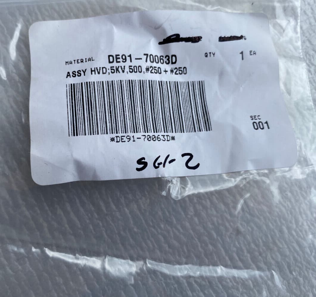 New Genuine Samsung Microwave Oven High Voltage Diode DE91-70063D — thumbnail 3