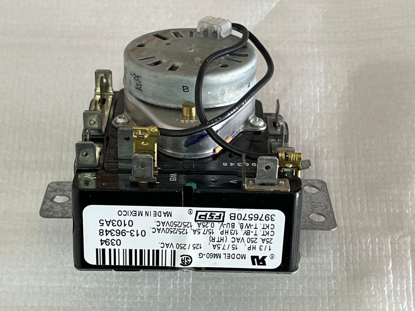 Genuine OEM Whirlpool Dryer Timer 3976570 — thumbnail 2