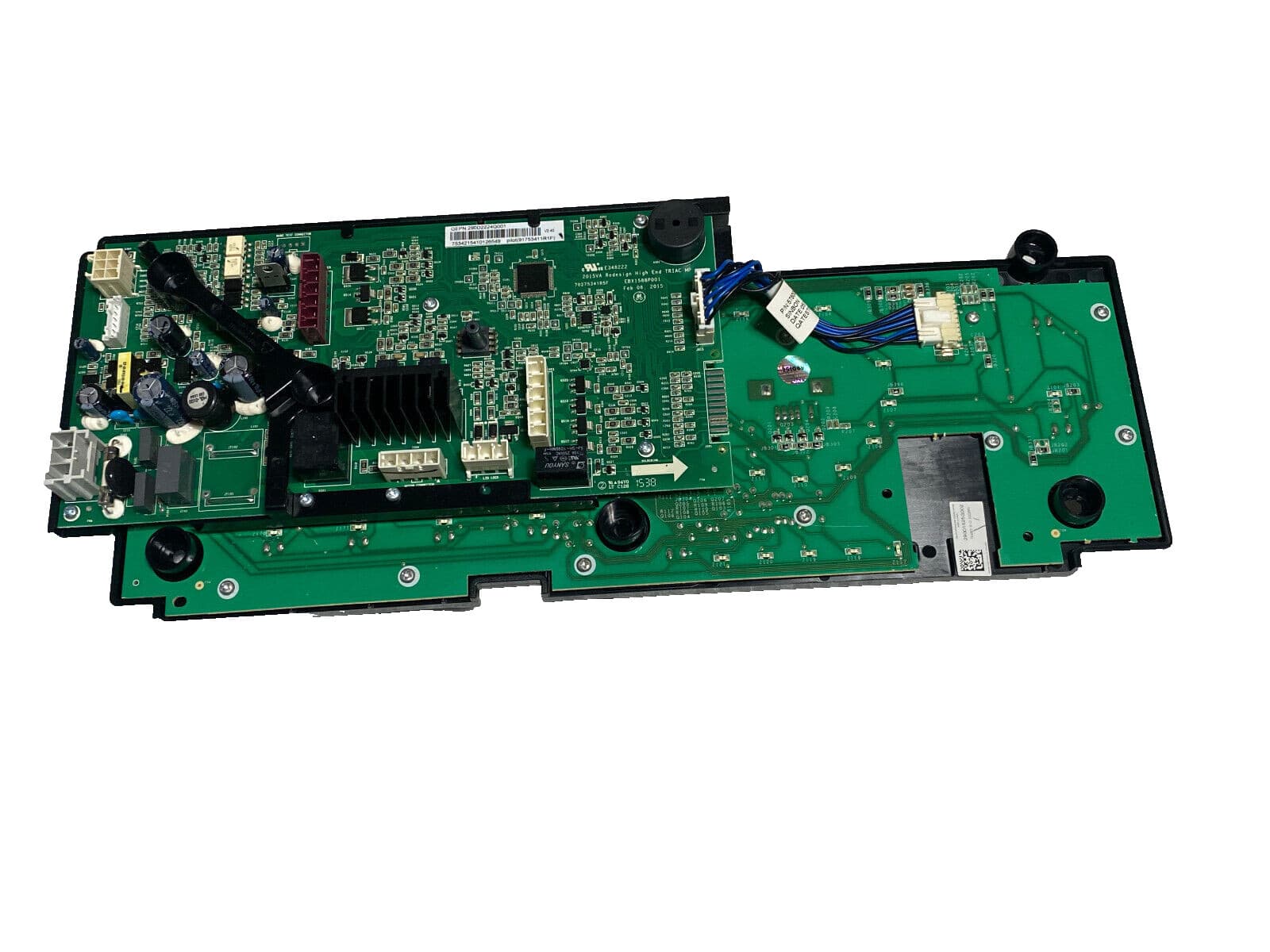 Genuine OEM GE Washer User Interface Assembly 290D2224G001 WH22X29345 — thumbnail 2
