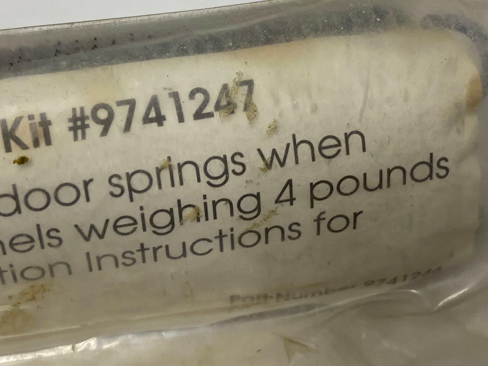 Genuine OEM Whirlpool Spring Kit 9741247 — thumbnail 5