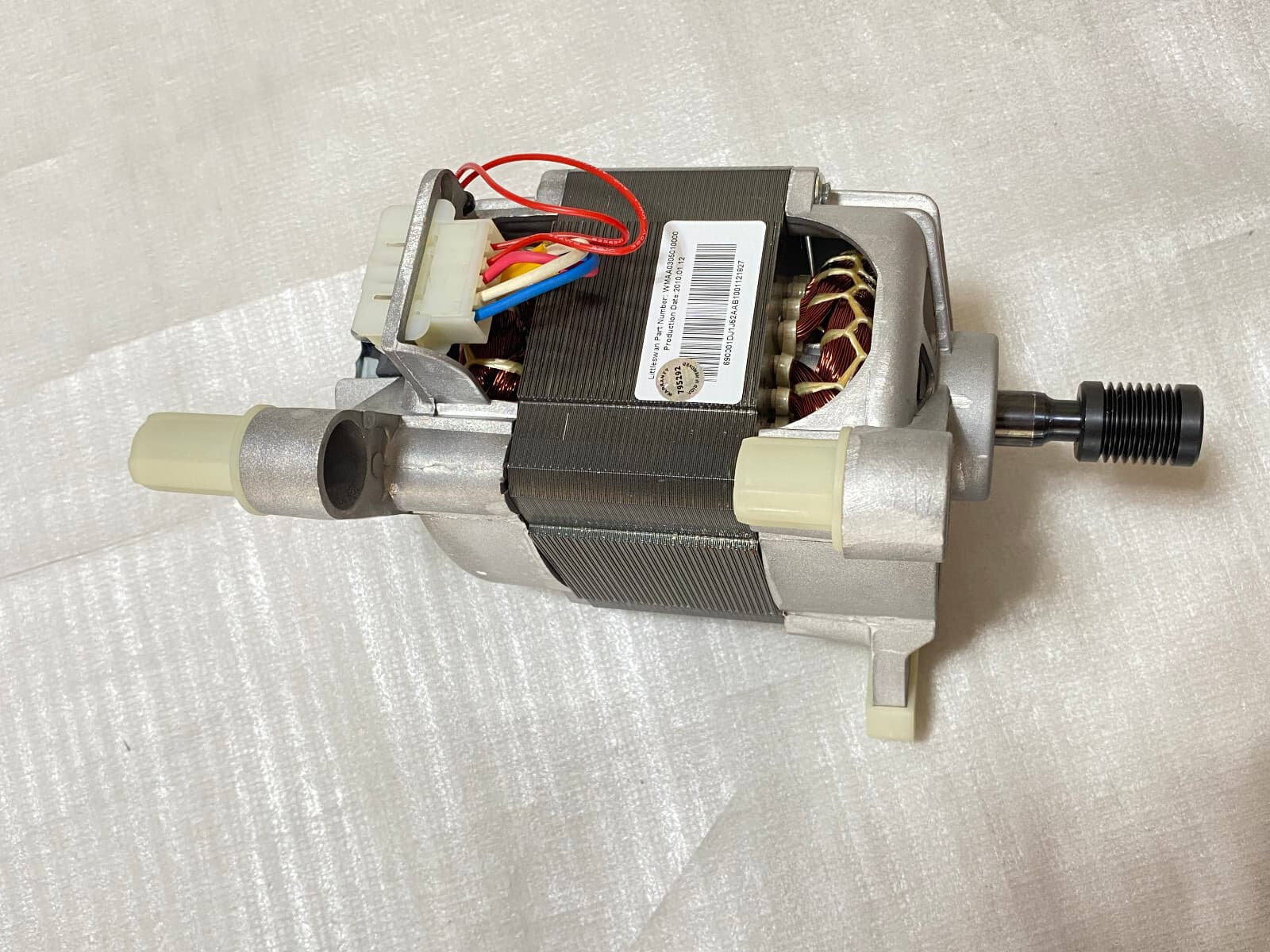 New Genuine OEM GE Washer Drive Motor Kit WH20X10028 — thumbnail 2