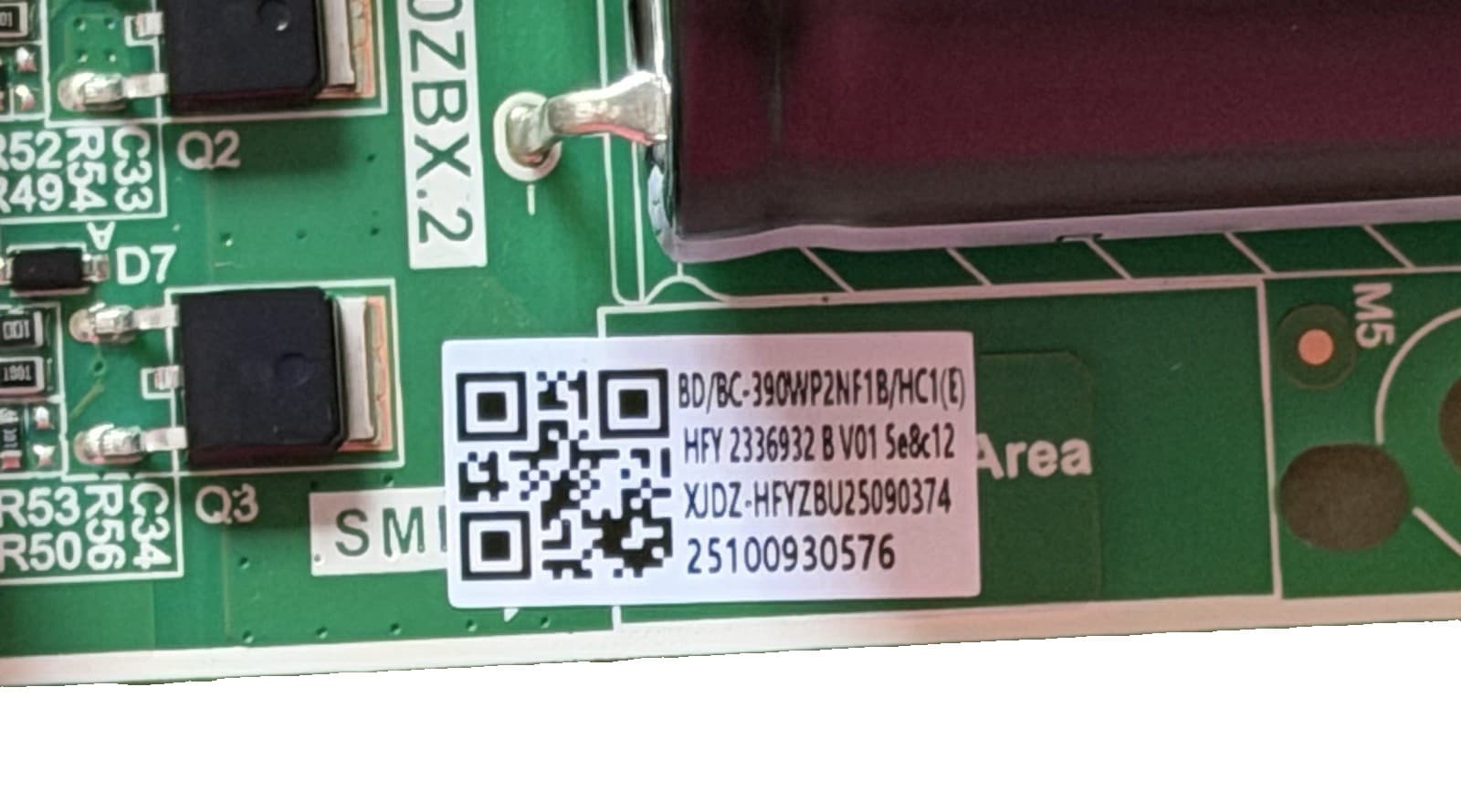 K2336932 Hisense Refrigerator Control Board New Genuine — thumbnail 2