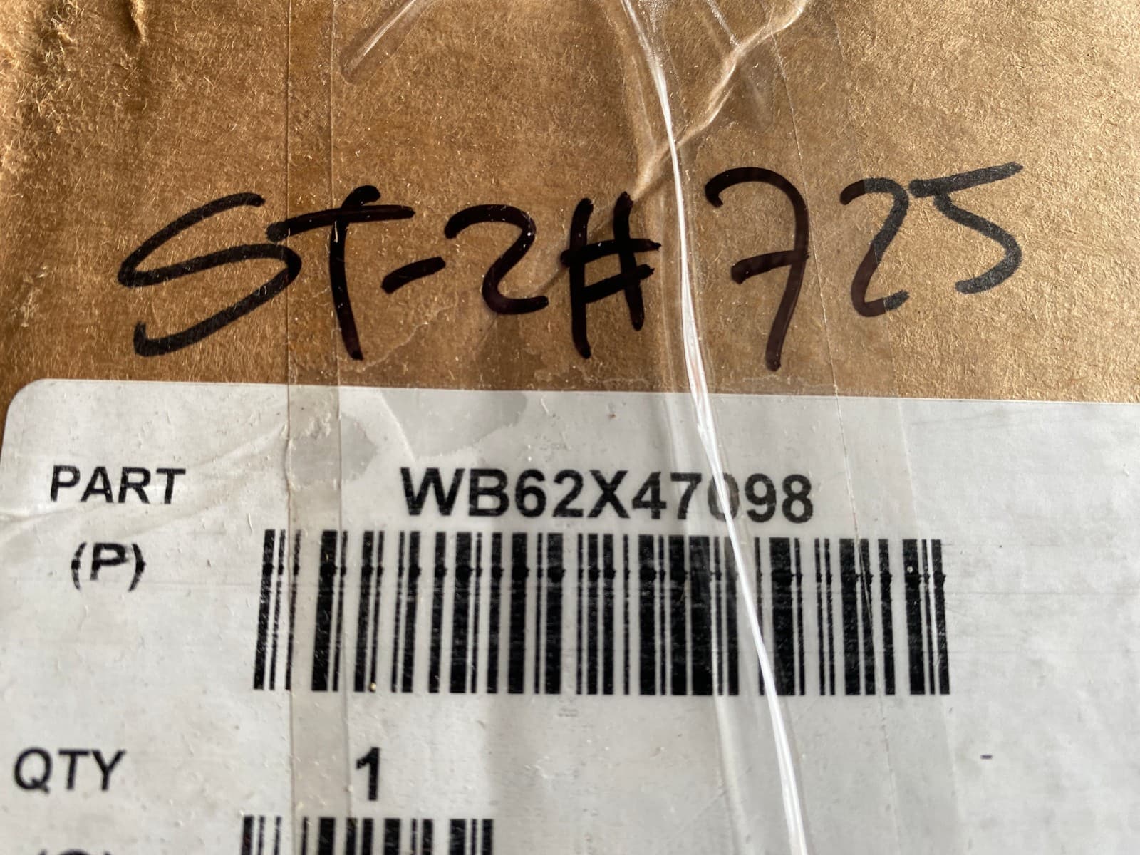 WB62X47098 OEM GE Range Maintop New Genuine — thumbnail 5