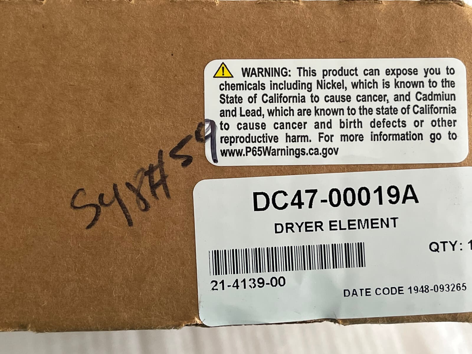DC47-00019A New  For Samsung Dryer Heating Element — thumbnail 13
