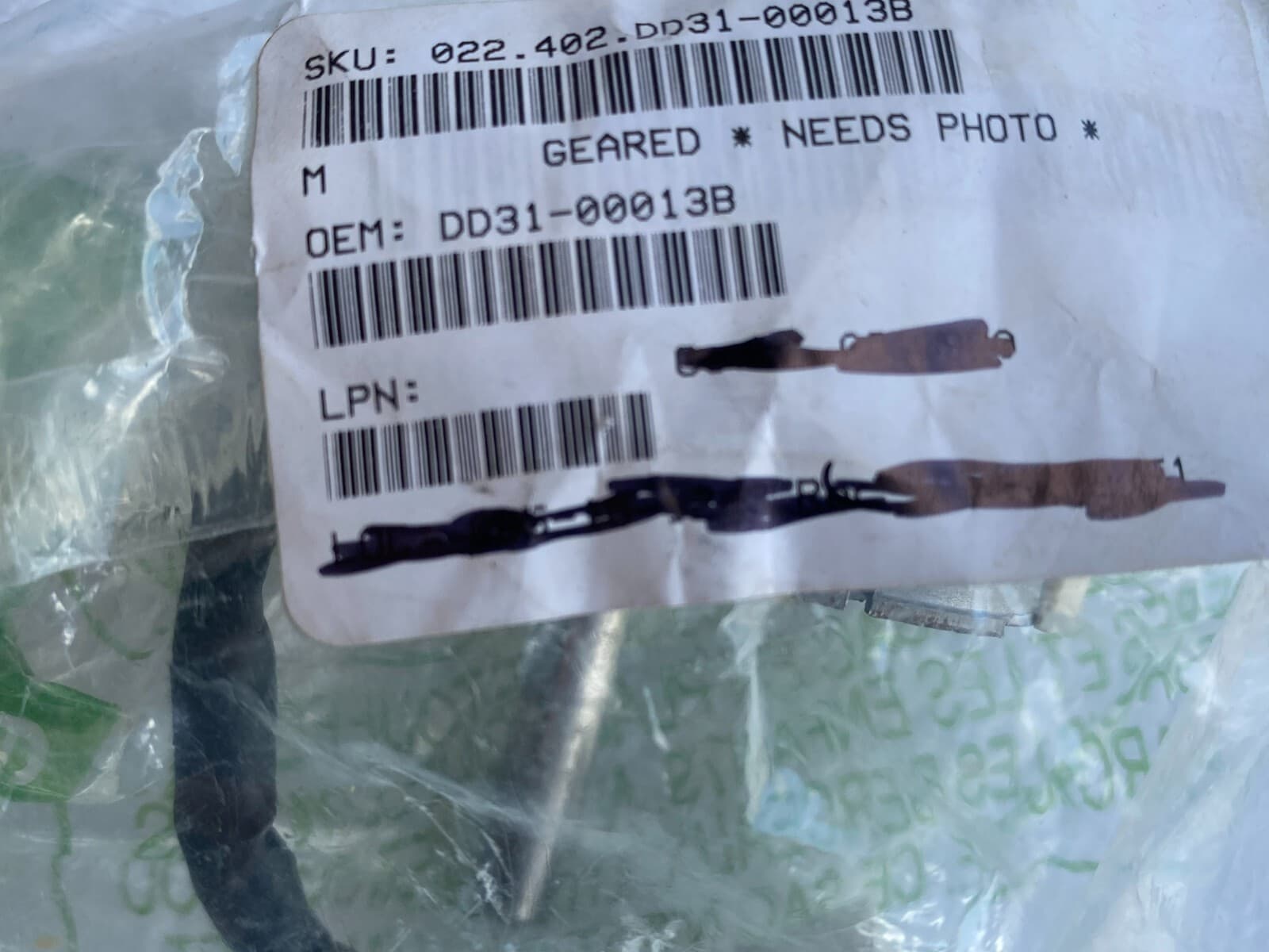 DD31-00013B OEM Samsung Dishwasher Geared Motor Genuine New — thumbnail 4