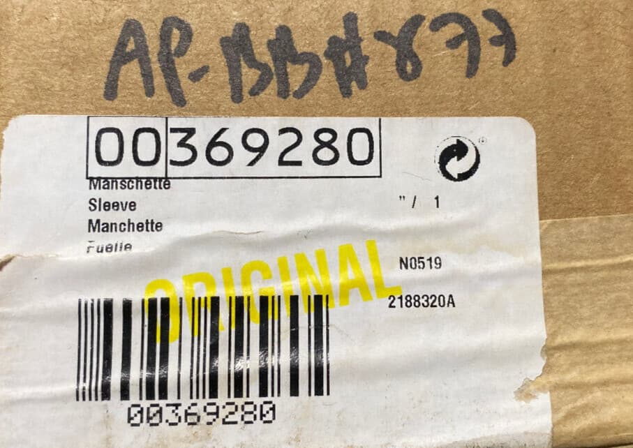 New Genuine OEM Bosch Refrigerator Gasket Door (magnetic)  42 In 00369280 — thumbnail 2