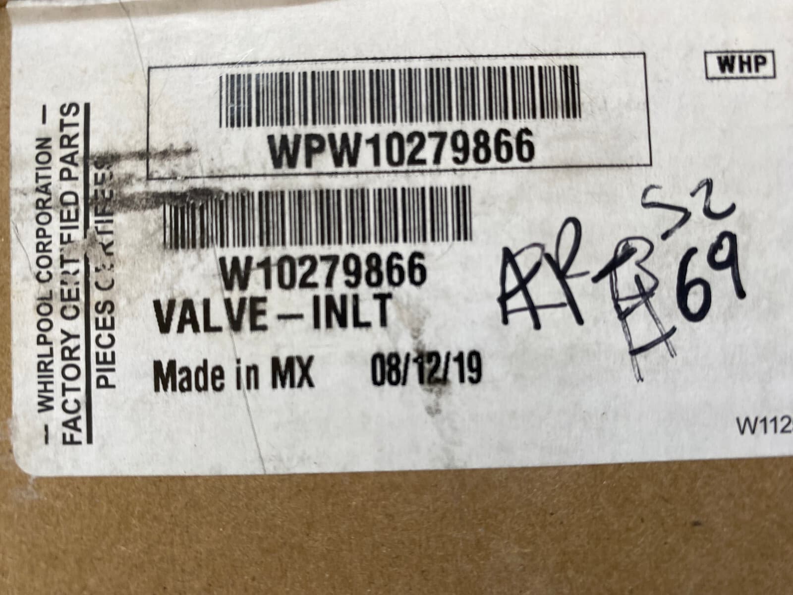 New Genuine Whirlpool Refrigerator Water Inlet Valve WPW10279866 W10279866 — thumbnail 6