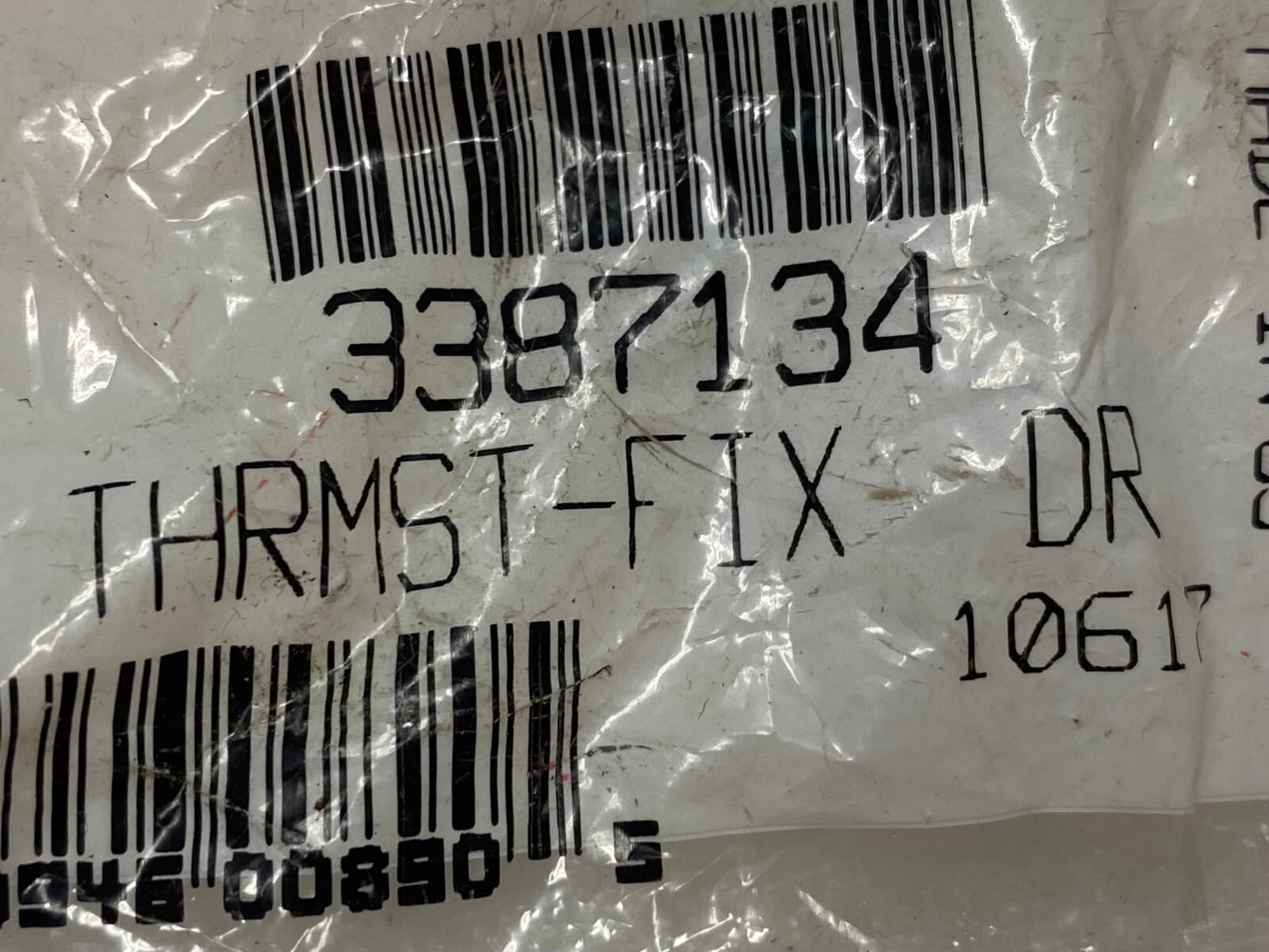 New Genuine OEM Whirlpool  Dryer Cycling Thermostat  3387134 — thumbnail 6