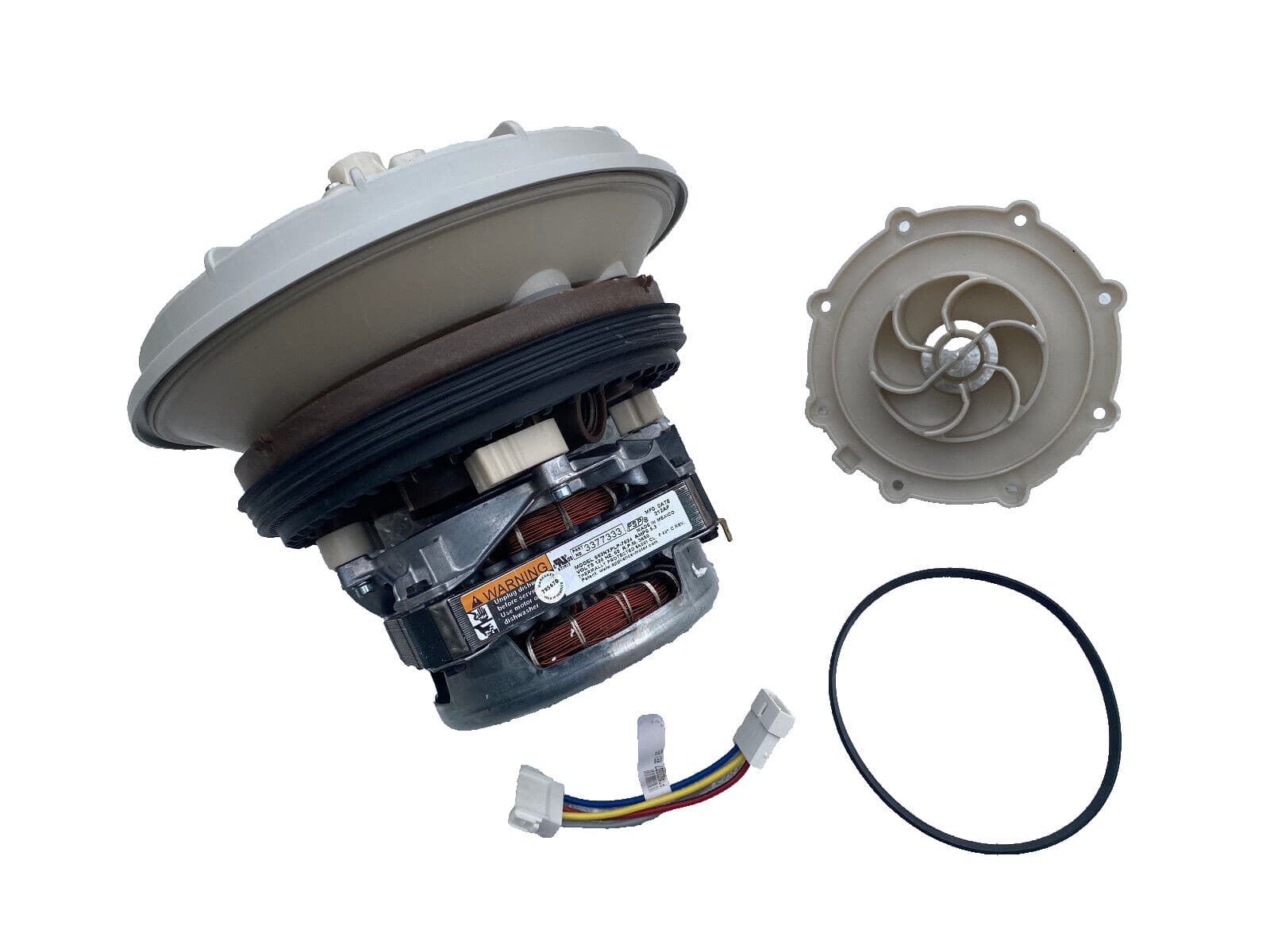 New Genuine OEM Whirlpool Dishwasher Pump and Motor Assembly Kit W10428167 — thumbnail 4