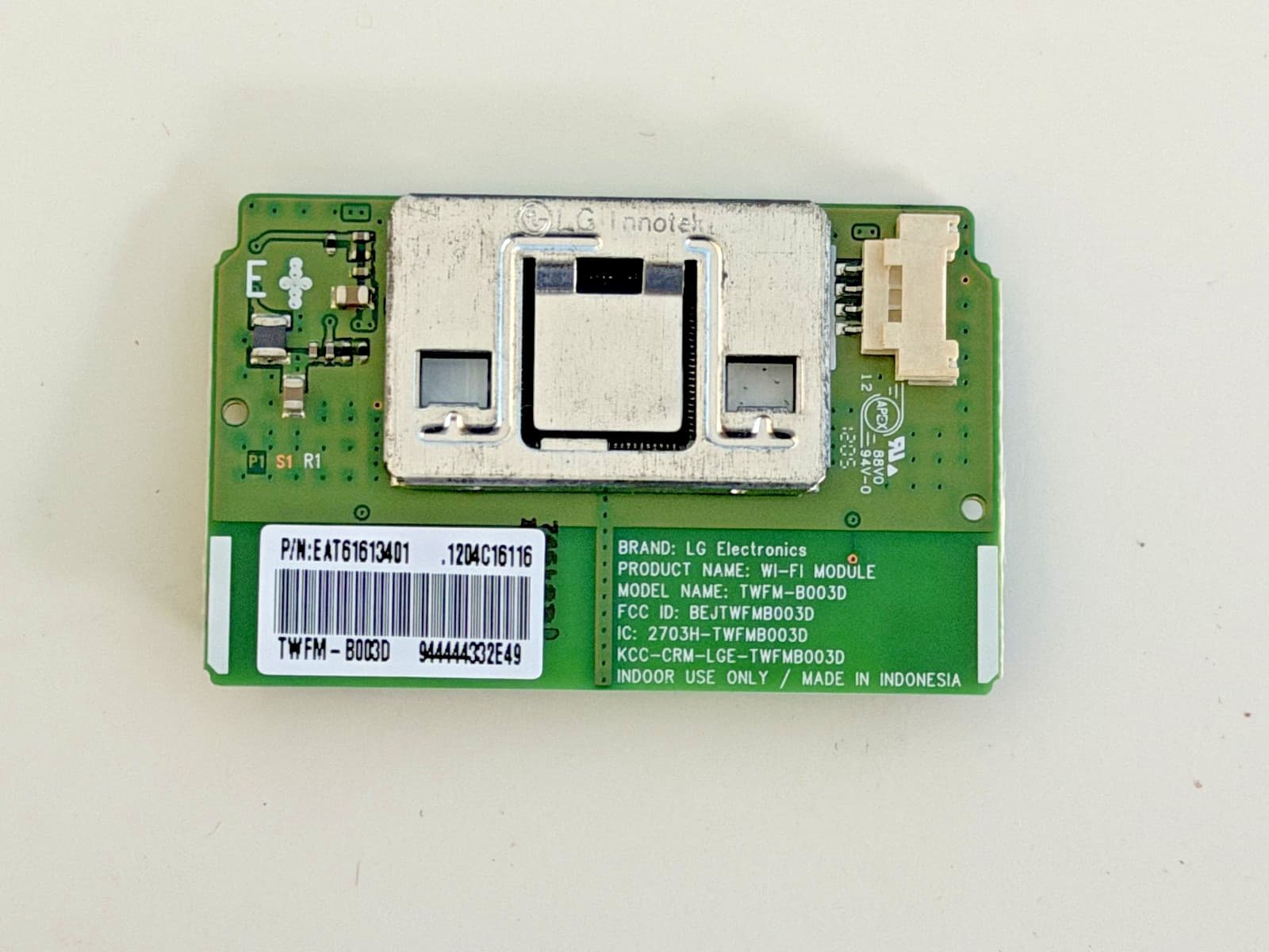 EAT61613401 Genuine OEM LG TV WiFi Module TWFM-B003D BEJTWFMB003D New