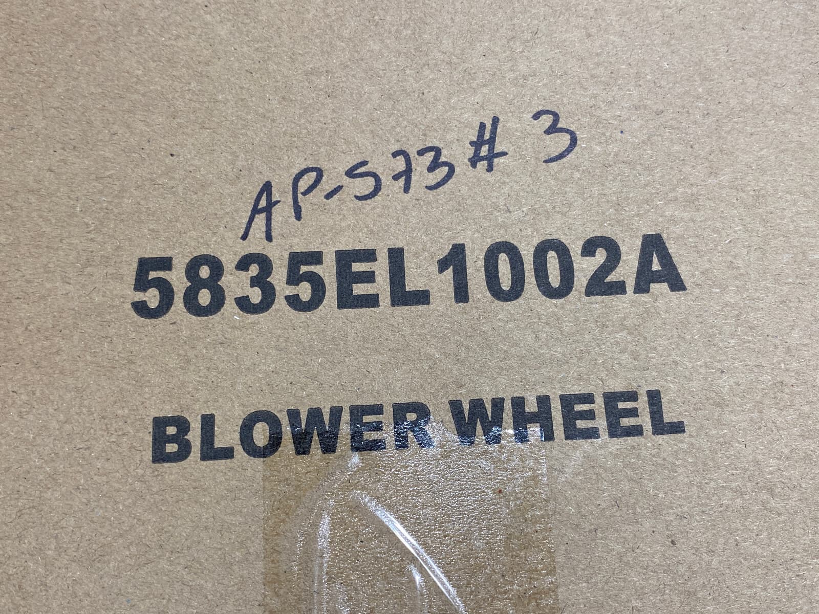 New LG Dryer Blower Wheel 5835EL1002A — thumbnail 3