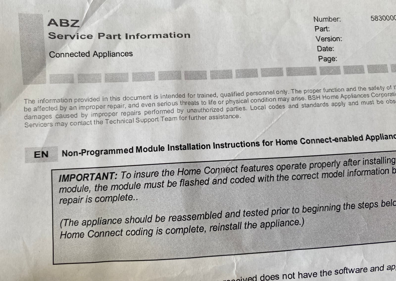 12011575  New OEM Bosch Control Board – Requires Programming – Not Plug & Play — thumbnail 4