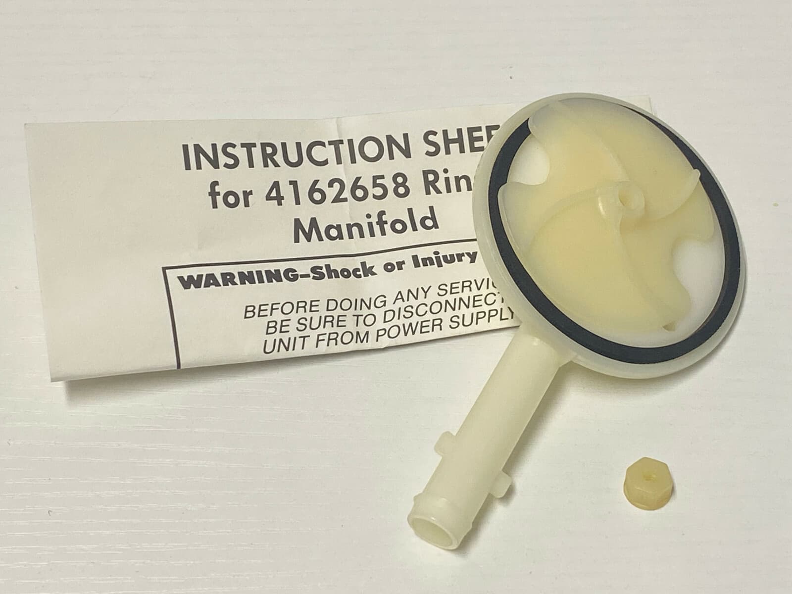 Genuine OEM Whirlpool Rinse Cnst 4162658