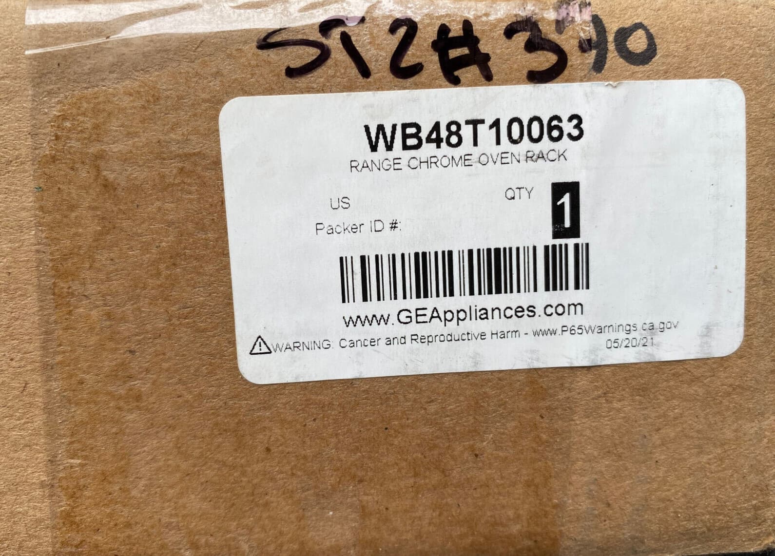 New Genuine GE Oven Rack WB48T10063 — thumbnail 2