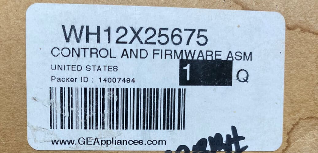 New Genuine GE Washer Electronic Control Board WH12X25675 — thumbnail 5