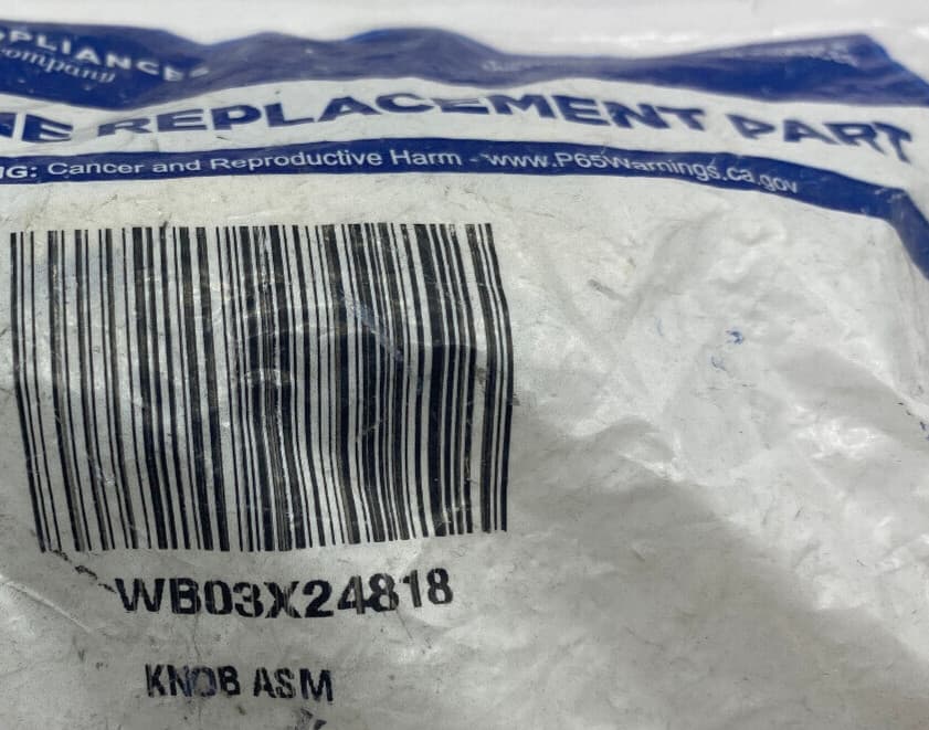 New Genuine OEM GE Range Surface Burner Knob WB03X24818 — thumbnail 4