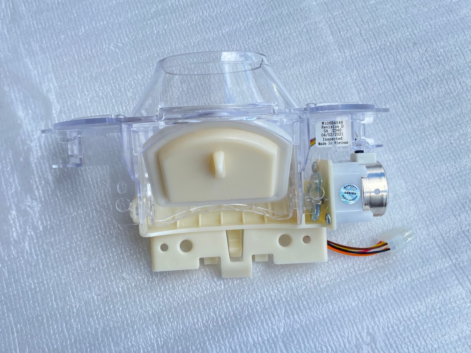 New Genuine Whirlpool KitchenAid Refrigerator Separator Assy- Door-Ice W10919724