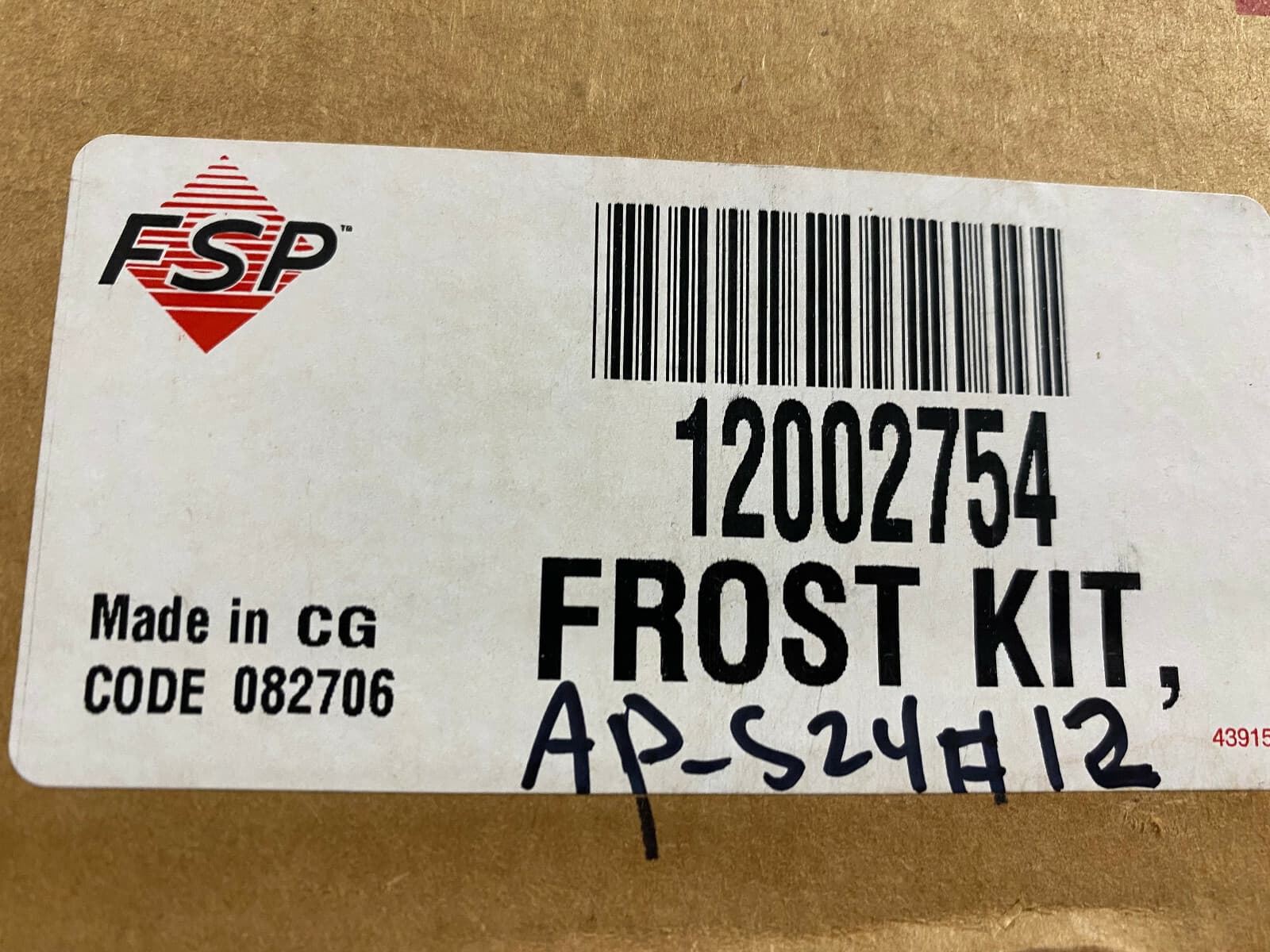 Genuine Whirlpool Refrigerator Bottom Freezer Frost Kit AFF2534FEW  12002754 — thumbnail 4
