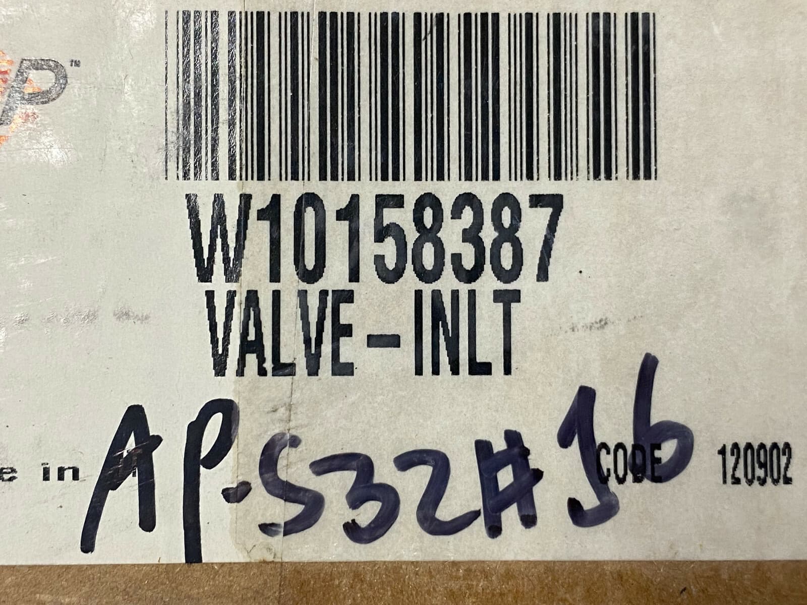 W10158387 OEM Whirlpool Dishwasher Fill Valve Assembly New Genuine — thumbnail 7