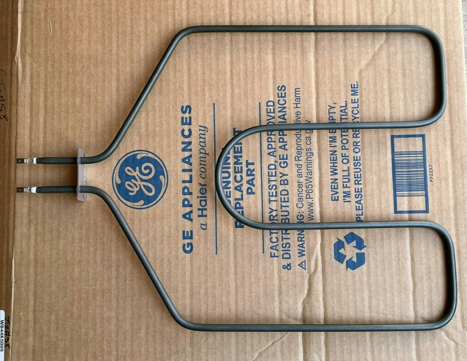 New Genuine OEM  GE Oven Broil Element WB44K5009 — thumbnail 2