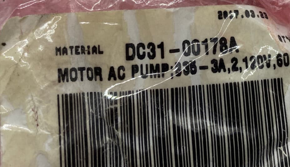 Drain Pump For Samsung Washer  DC31-00178A — thumbnail 4