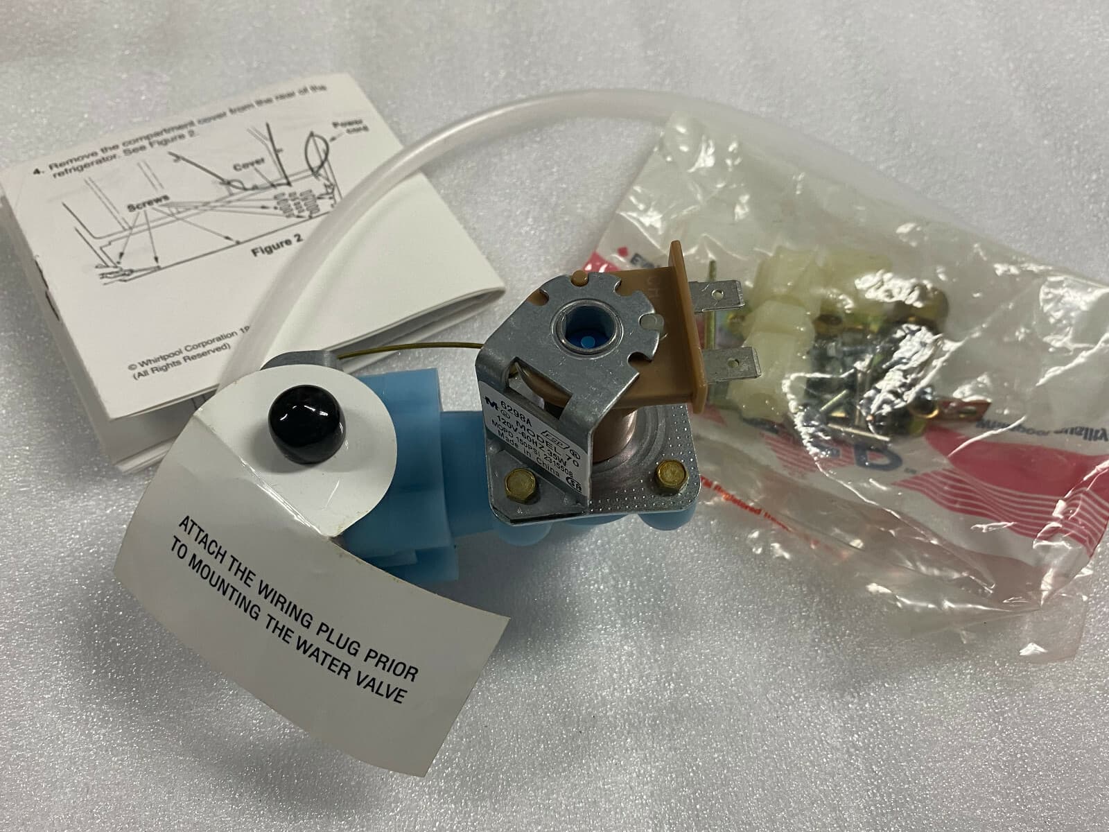 NEW Genuine Whirlpool Refrigerator Water Inlet Valve 4318047 — thumbnail 4